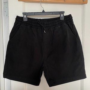 Colorful Standard Black Twill Shorts - BRAND NEW W/ PACKAGING